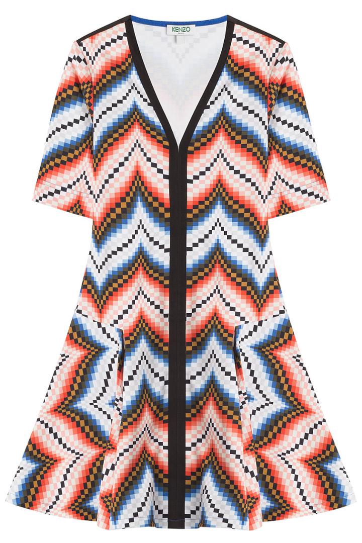 Kenzo Kenzo Printed Cotton Dress
