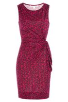 Diane Von Furstenberg Diane Von Furstenberg Silk Jersey Wrap Dress - Pink