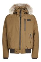 Canada Goose Canada Goose Borden Down-filled Bomber Jacket With Fur Trimmed Hood