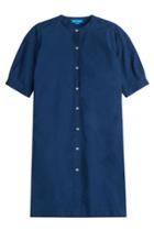 Mih Jeans Mih Jeans Cotton Button Front Dress - Blue