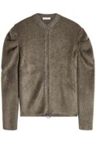 Nina Ricci Nina Ricci Zip-up Jacket With Wool And Mohair