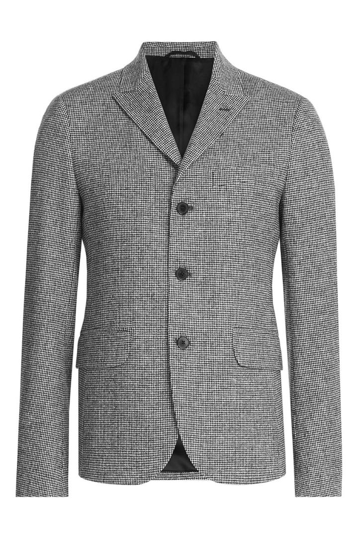 Carven Carven Printed Blazer With Wool
