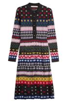 Mary Katrantzou Mary Katrantzou Printed Knit Dress With Metallic Thread