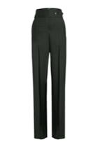 Victoria Beckham Victoria Beckham Wide Martingale Pants With Virgin Wool