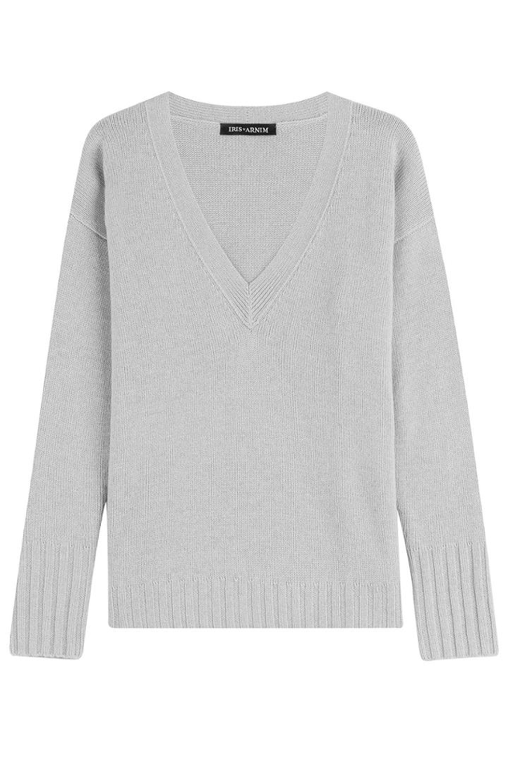 Iris Von Arnim Iris Von Arnim Cashmere Pullover - Grey