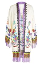 Etro Etro Knit Cardigan With Fringe