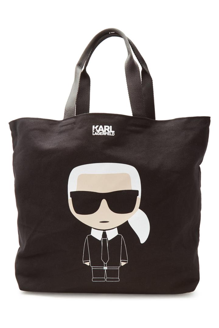 Karl Lagerfeld Karl Lagerfeld K/ikonik Canvas Shopper