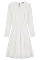 Burberry Brit Burberry Brit Embroidered Silk Dress - White