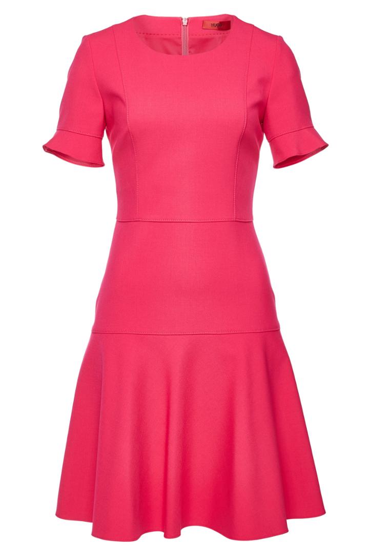 Hugo Hugo Kerania Mini Dress With Cotton