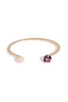 Delfina Delettrez Delfina Delettrez Purple Topaz Triangle Bracelet