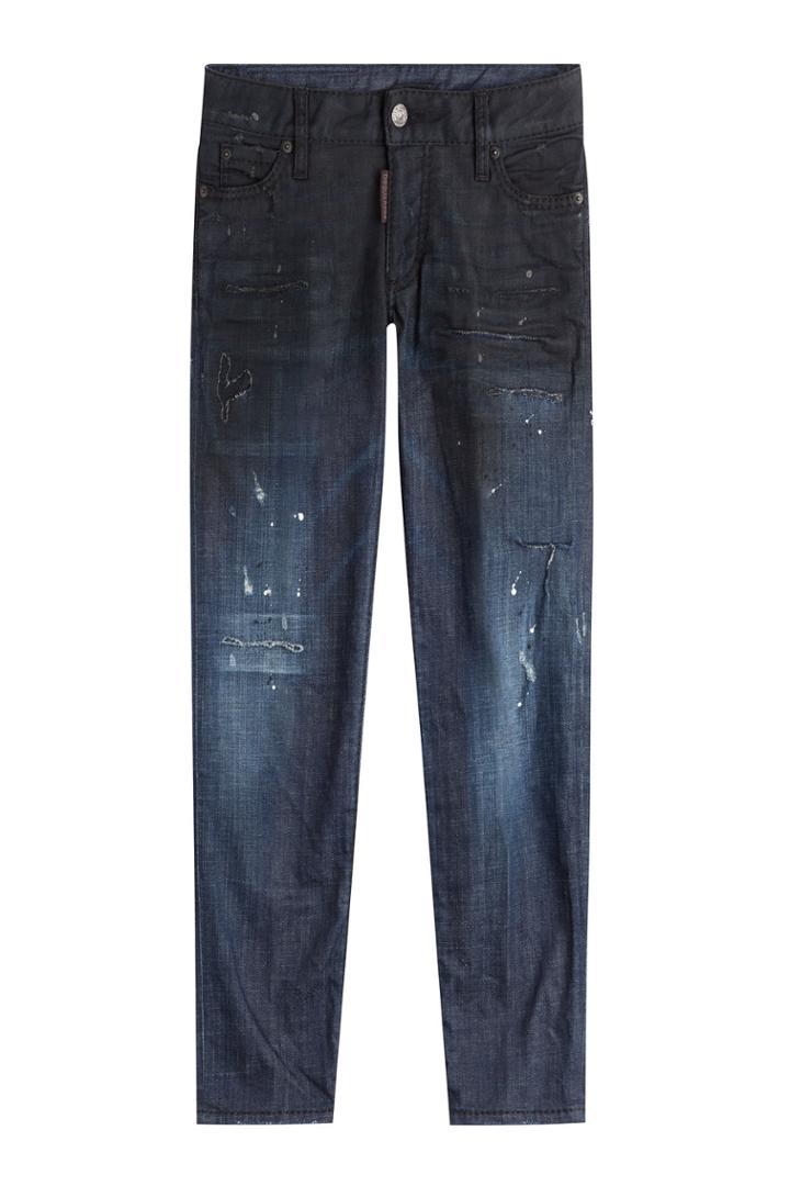 Dsquared2 Dsquared2 Distressed Tapered Jeans - None
