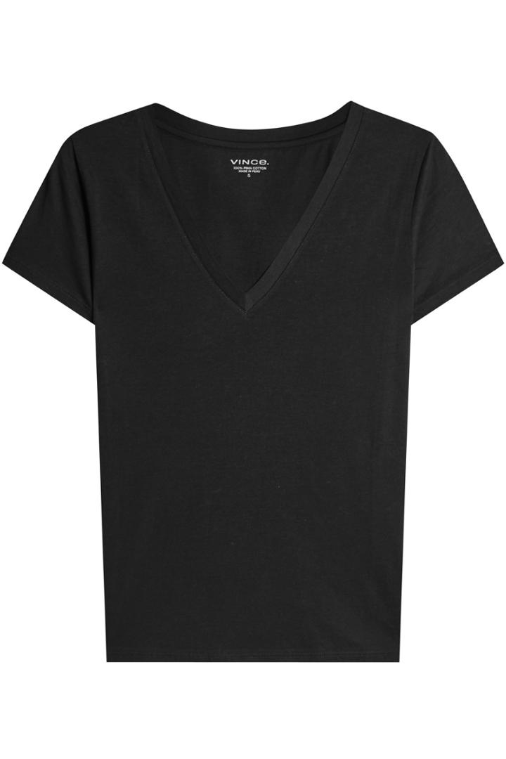 Vince Vince V-neck Cotton T-shirt