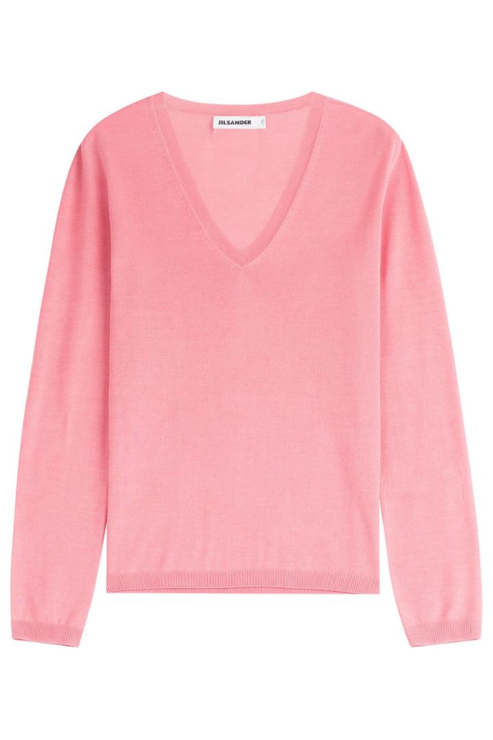 Jil Sander Jil Sander Cashmere-silk Pullover