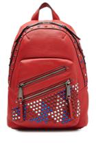 Marc Jacobs Marc Jacobs P.y.t. Embellished Leather Backpack - Red