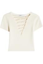 T By Alexander Wang T By Alexander Wang Cotton Top With Cashmere