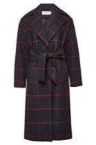 Self-portrait Self-portrait Printed Coat With Wool