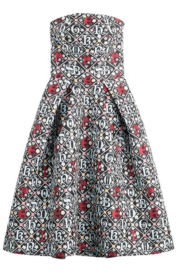 Mary Katrantzou Nevis Printed Twill Dress