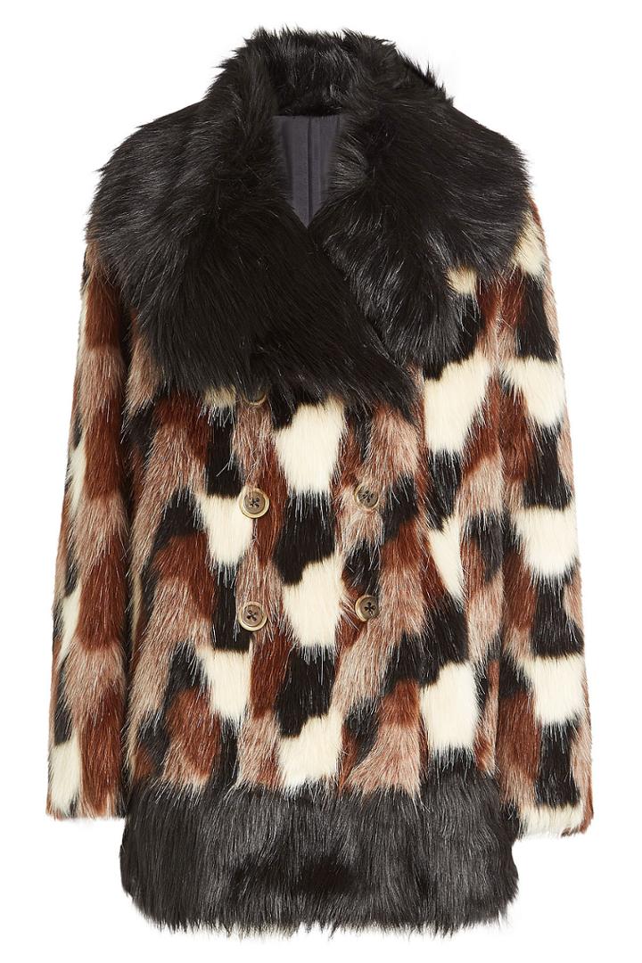 Marc Jacobs Marc Jacobs Faux Fur Coat