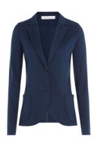 Harris Wharf London Harris Wharf London Cotton Blazer With Cashmere - Blue