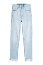 M I H M I H Jeans With Frayed Ankles - Blue