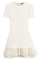 Alexander Mcqueen Alexander Mcqueen Dress With Pleated Hem