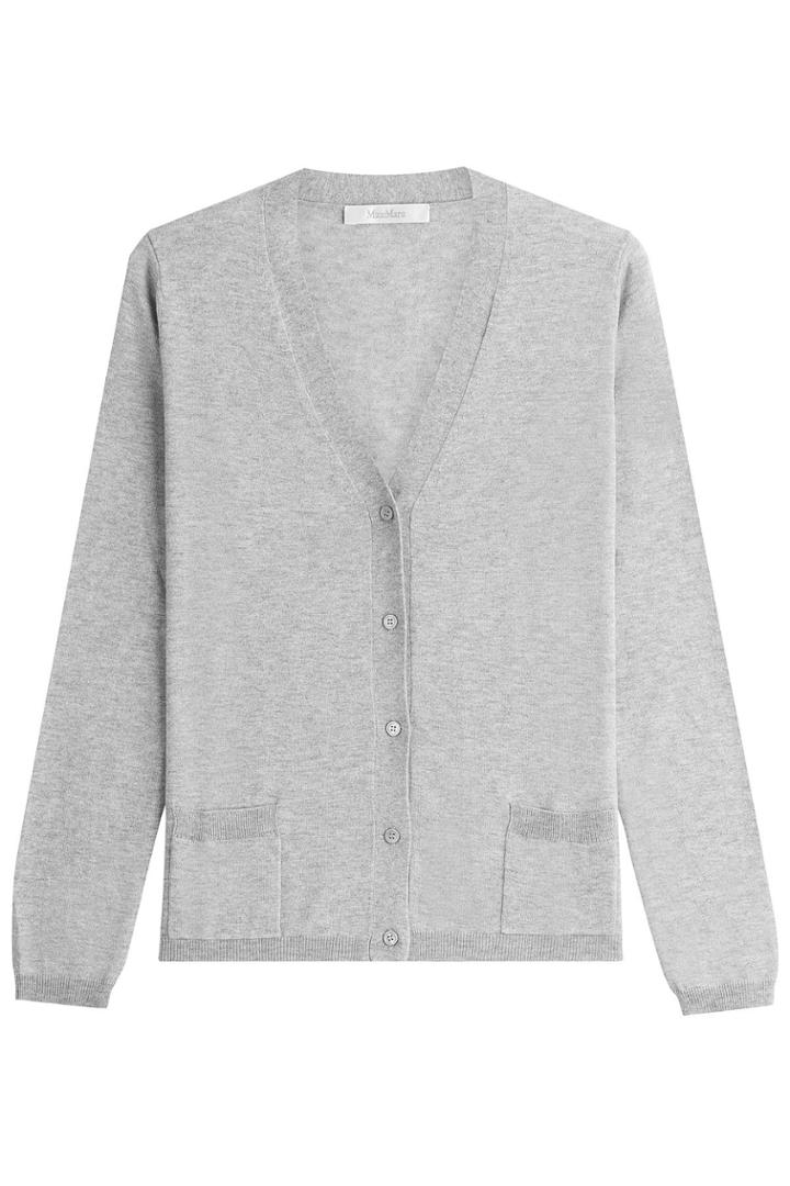 Max Mara Max Mara Cardigan With Silk And Cashmere