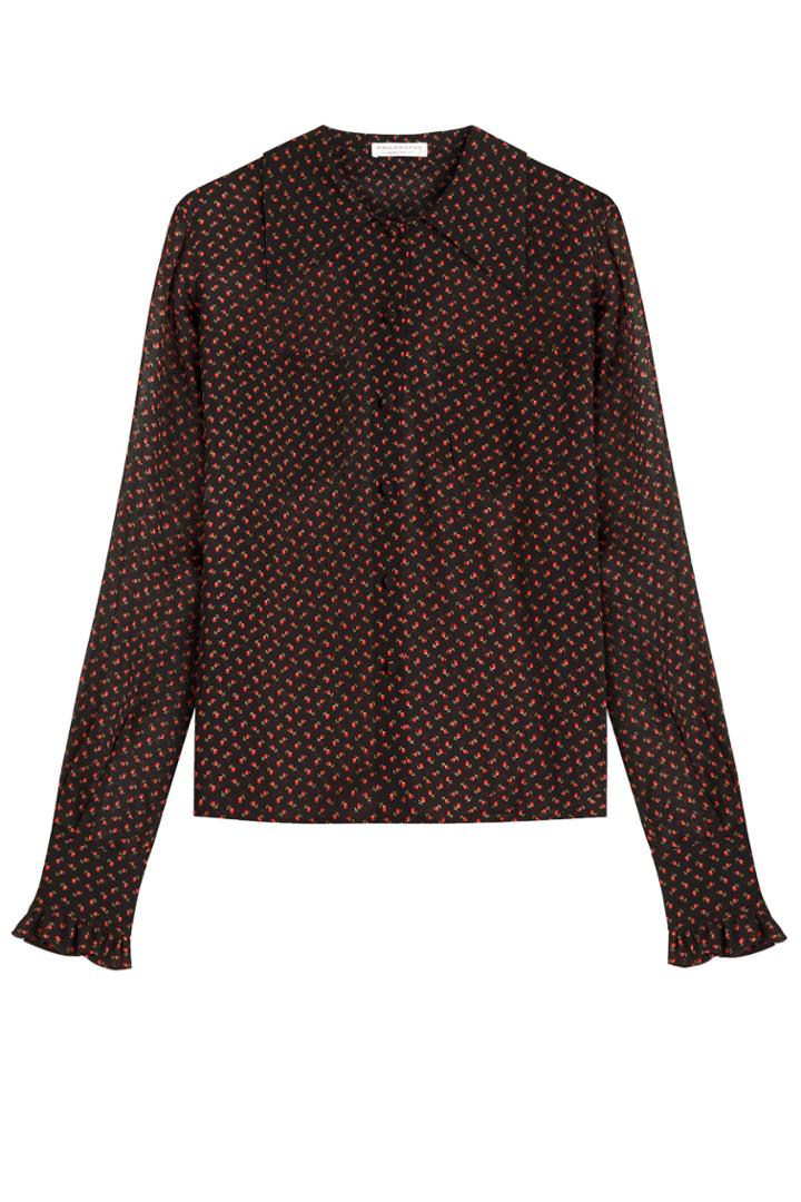 Philosophy Di Lorenzo Serafini Philosophy Di Lorenzo Serafini Printed Silk Blouse - Florals