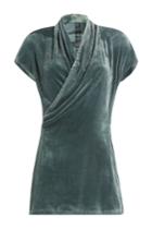 Rick Owens Rick Owens Draped Velvet Top - None