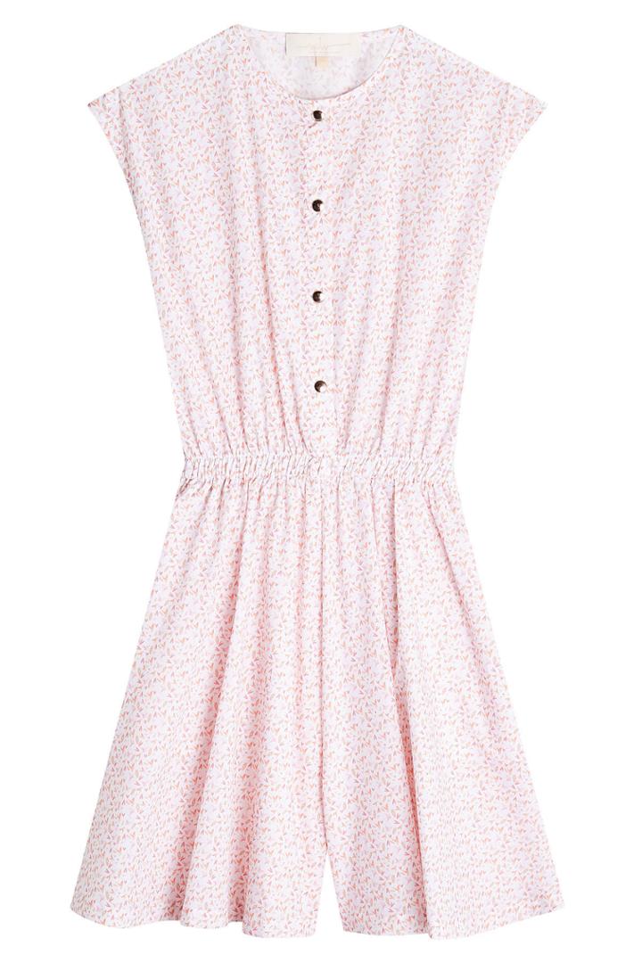 Marina Hoermanseder Marina Hoermanseder Printed Cotton Playsuit