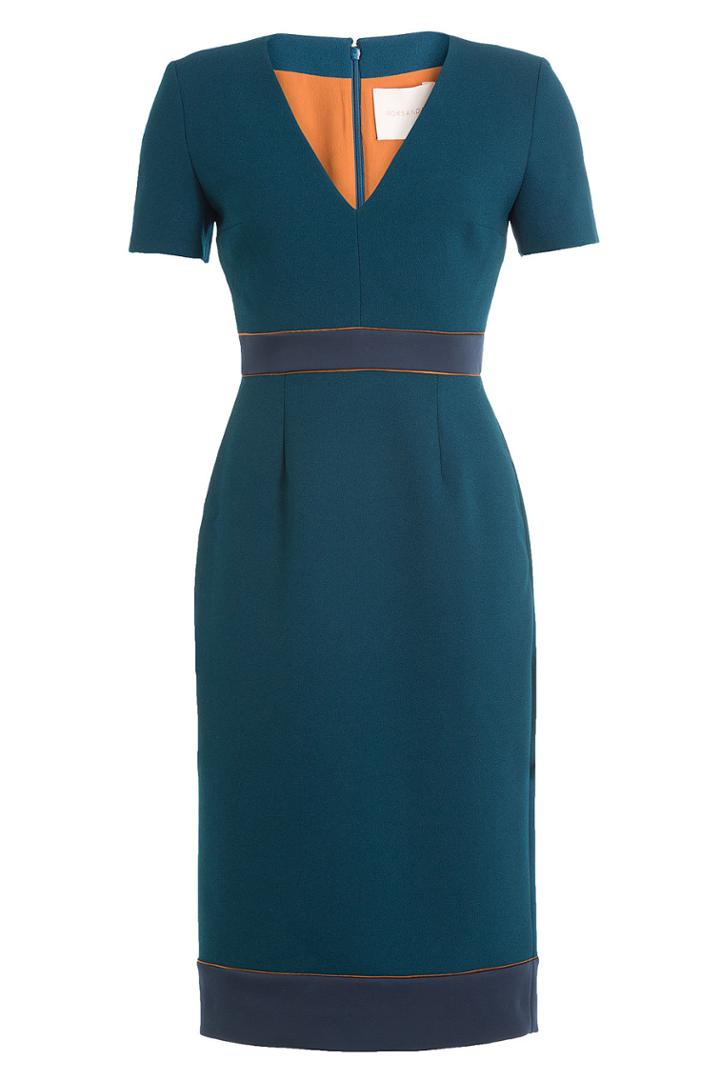 Roksanda Roksanda Tailored Sheath With Banded Waist - Blue