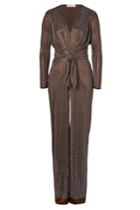 Emilio Pucci Emilio Pucci Studded Jumpsuit - Brown