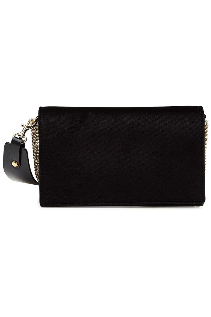 Diane Von Furstenberg Diane Von Furstenberg Soirée Velvet Cross-body Bag