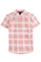Marc By Marc Jacobs Marc By Marc Jacobs Cotton-silk Printed Button-down - Rose