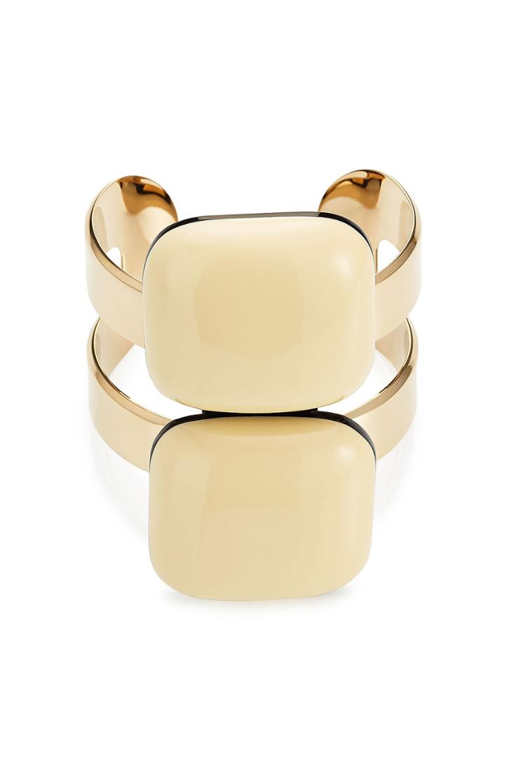 Marni Marni Double Cuff Bracelet - Gold