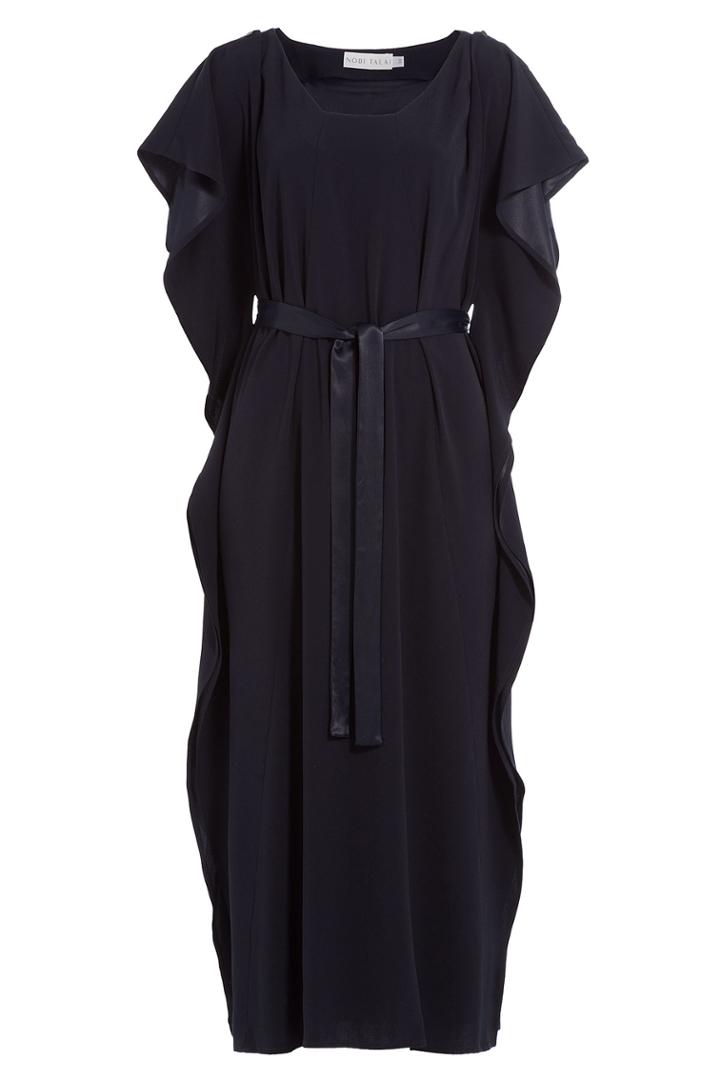 Nobi Talai Nobi Talai Draped Dress - Blue