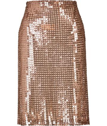 Marios Schwab Sequined Pencil Skirt