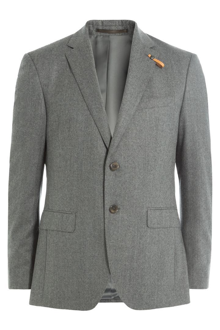 Baldessarini Baldessarini Virgin Wool Blazer - Grey