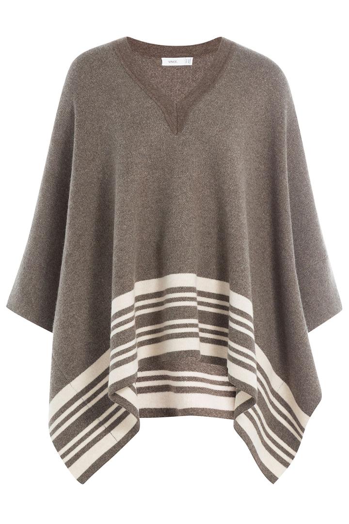 Vince Vince Wool-cashmere Cape - Brown