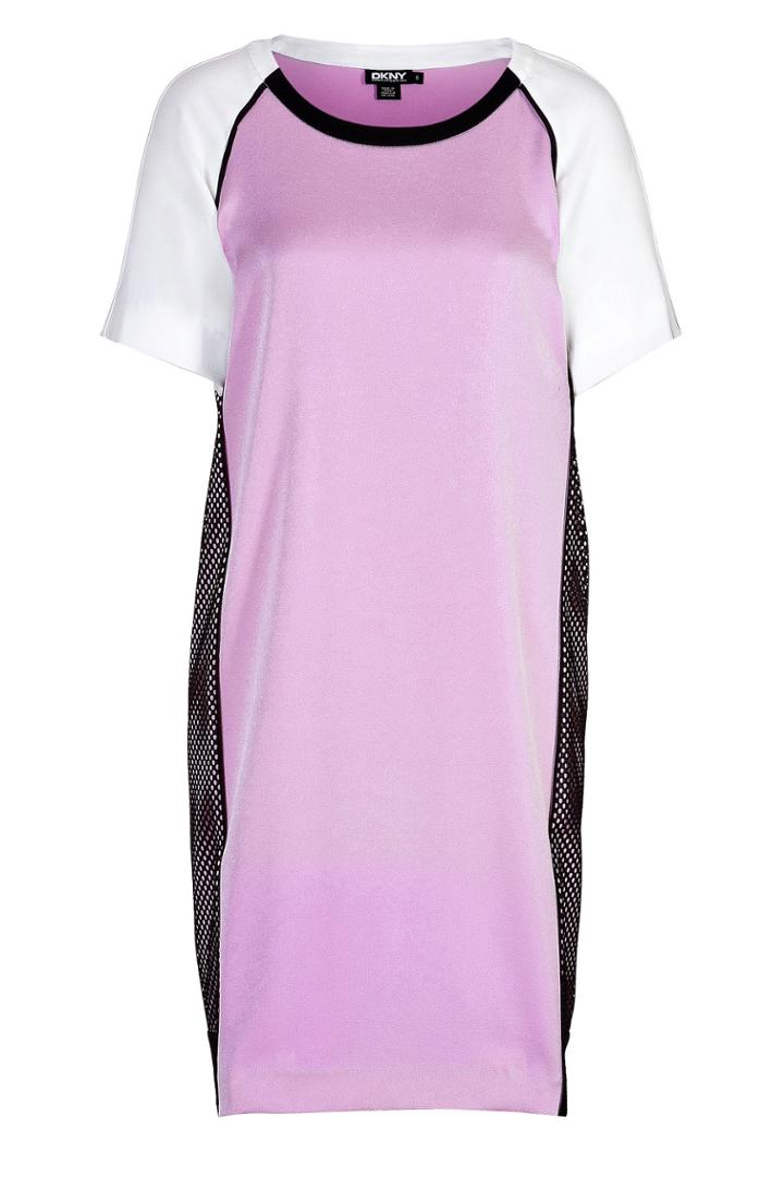 Dkny Dkny Colorblock Shift With Mesh Side Panels - Multicolored