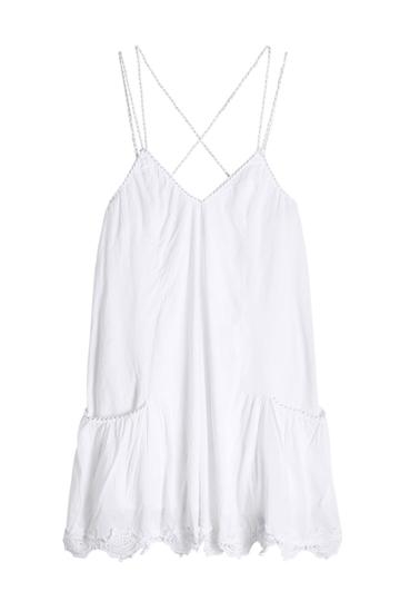 Ondademar Ondademar Cotton Mini Dress - White