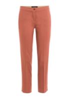 Etro Etro Slim Cropped Wool Trousers - Red