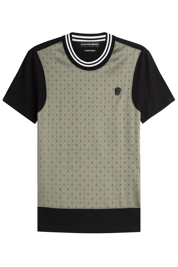 Alexander Mcqueen Alexander Mcqueen Skull Printed Cotton T-shirt