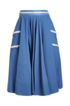 Calvin Klein 205w39nyc Calvin Klein 205w39nyc Skirt With Leather Trims And Zippers