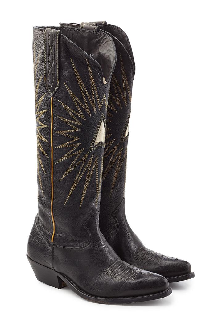 Golden Goose Deluxe Brand Golden Goose Deluxe Brand Sunset Leather Knee Boots