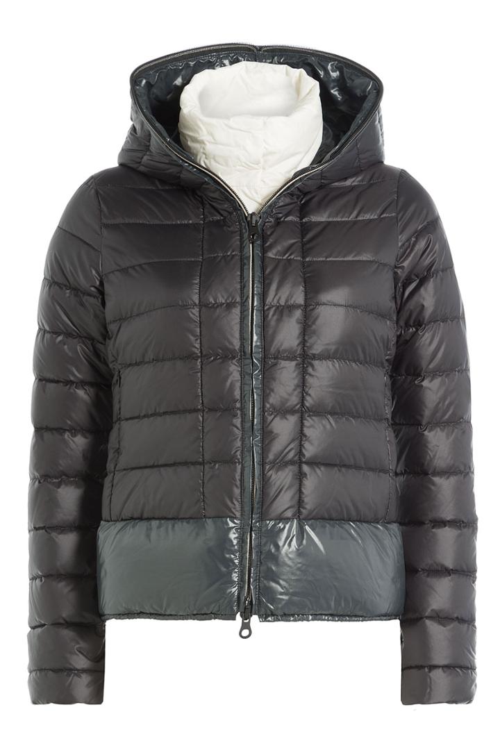 Duvetica Duvetica Layered Down Jacket - Black