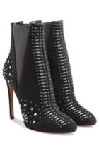 Alaia Alaia Studded Suede Stiletto Booties