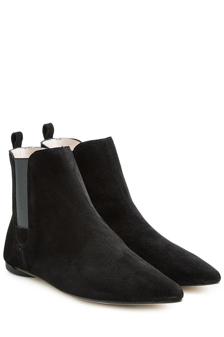 Repetto Repetto Clark Suede Ankle Boots - Black