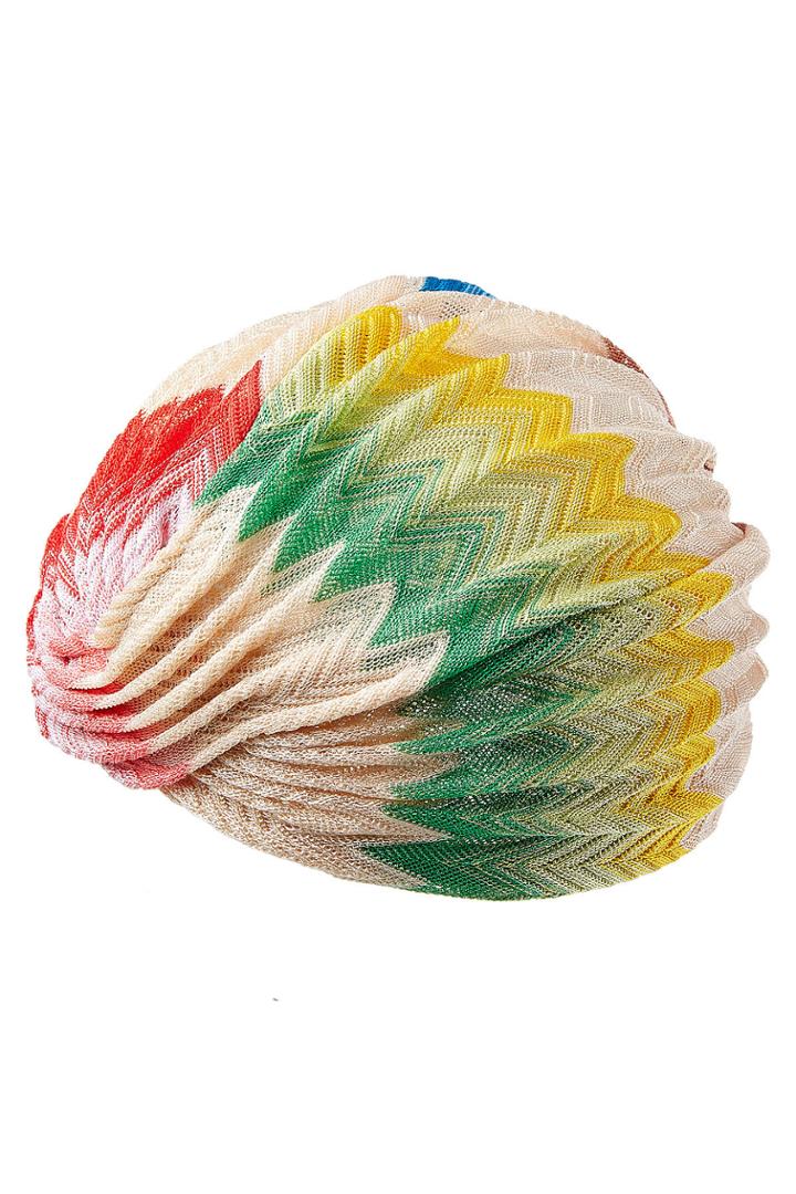 Missoni Mare Missoni Mare Crochet Knit Turban - Multicolor
