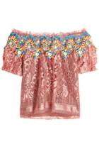 Peter Pilotto Peter Pilotto Blouse With Crochet And Lace