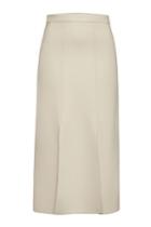 Max Mara Max Mara Road Virgin Wool Midi Skirt